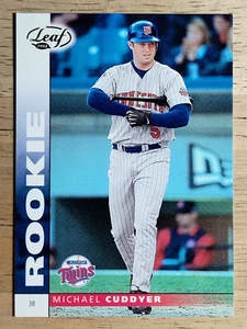 2002 Leaf #181 Michael Cuddyer ROO (EXMT) - Picture 1 of 2