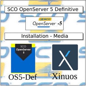 SCO Unix OpenServer 5 Definitive 2018 O.S. - Installation Media on CDROM