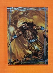 2016 Marvel Masterpieces #21 Kraven SN 1863/1999