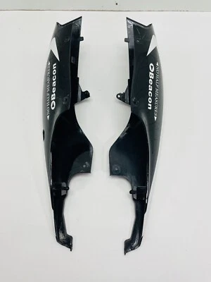 06-07 Suzuki OEM GSXR GSX-R 600 750 Right Left Rear Seat Fairings Black A/M - Image 1 of 4