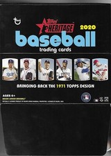 2020 Topps Heritage 1971 Style Series 1, (1 - 400) Pick from List - pack fresh