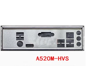 Shield I/O IO Backplate For ASRock A520M-HVS Motherboard - Afbeelding 1 van 1