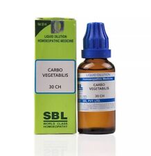 SBL Carbo Vegetabilis Dilution 30 CH Bleeding Gum Swelling & Ulcers 30 ML