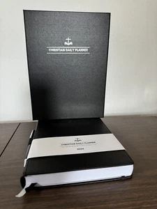 Christian Daily Planner Sermon Notes Prayer Journal Diet Budget Organizer Boxed - Picture 1 of 19