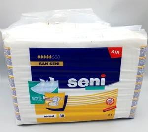 San Seni Normal Vorlage Inkontinenzeinlagen, 2x 30 Stück, Ungeöffnet OVP - Bild 1 von 10