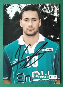 7968 Jörn Schläger Frisch Auf Göppingen Handball AK original signiert - Bild 1 von 1