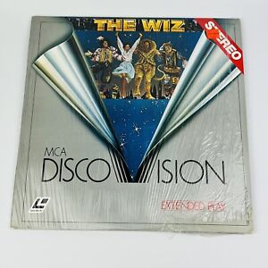 The Wiz Laserdisc Discovision Diana Ross Michael Jackson, In Shrink Near Mint