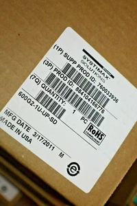 COMMSCOPE SYSTIMAX 760033936 600G2-1U-UP-SD G2 1U Sliding Faceplate Panel - Picture 1 of 12