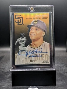 Juan Soto - 2023 Topps Cromo Platino Aniversario Automático/10 - Mets de Nueva York - Imagen 1 de 2