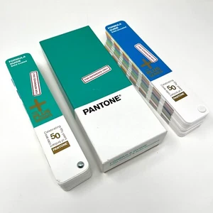 PANTONE Formula Guide, Solid Coated and Solid Uncoated Set - 50th Anniversary - Picture 1 of 7