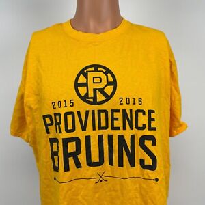 Providence Bruins 2015 2016 Stadium Giveaway T Shirt AHL Minor League Hockey L