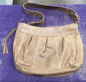 Tan CORONADO Leather Concealed Carry Purse - Picture 1 of 11