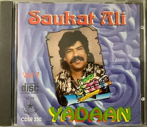 Yadaan Vol 7 By Shaukat Ali - Pakistani CD - Imagen 1 de 2