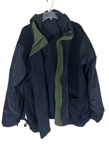L.L. Bean Herren Large Jacke Chore Barn Coat Thermo Fleece abnehmbare Jacke - Bild 1 von 18