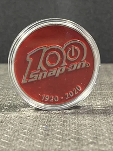 Snap-on Tools / RARE RED 100th Anniversary Collectible LIMITED Coin 1920-2020 - Picture 1 of 12