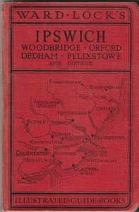 WARD LOCK RED GUIDE - IPSWICH (SUFFOLK) & DISTRICT - 1950 - 1st edition - RARE! - Picture 1 of 1