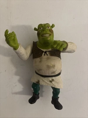 Vintage Hasbro 2004 SHREK 2 Swamp Gas Action Shrek Ogre - Action Figure - Image 1 of 4