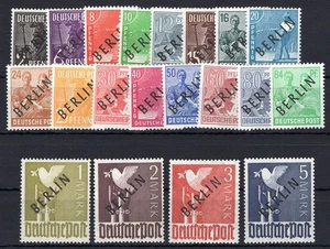 BERLIN 1948 1-20 ** POSTFRISCH TADELLOS SATZ jeweils geprüft SCHLEGEL BPP (Z5519 - Bild 1 von 3