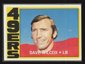 1972 Topps #69 Dave Wilcox San Francisco 49ers EX - Picture 1 of 2