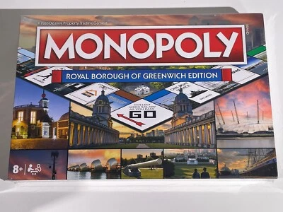 Monopoly Royal Borough Of Greenwich Edition 2022 Brettspiel Neu in OVP 8+ HA - Bild 1 von 2