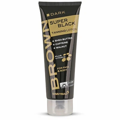 Tannymaxx Super Black Dark Tanning Lotion 1er Pack (1 x 125 ml) 106010000