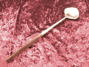 CANOE MUFFIN Salad Serving Spoon EPIC EKCO ETERNA Forged Stainless Japan - Picture 1 of 3