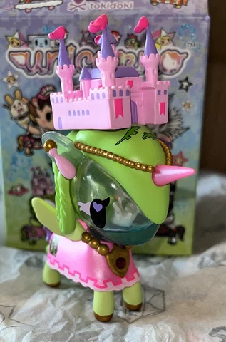 NEW Tokidoki Unicorno Series 11 Swan Princess Vinyl Figure W/ Box Pink Castle Cover