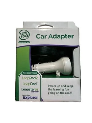 NUEVO Cargador Adaptador Coche Leap Frog Funciona con LeapPad Ultra LeapReader Foto 1 de 2