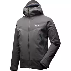 Salewa Herren Jacke Outdoorjacke mit Kapuze, Ortles Stretch, Grau, 46/S - Bild 1 von 3