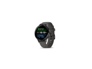 Garmin Venu 3S, Slate Stainless Steel Bezel with Pebble Gray Case and Silicone B - Picture 1 of 12