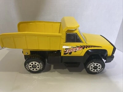 Vintage Tonka 2001 USA Pressed Steel Construction Yellow 13.5" Dump Truck! - Image 1 of 4