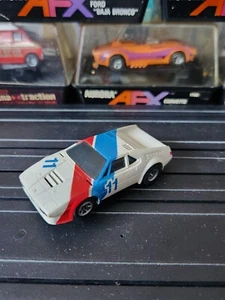 Aurora / AFX BMW M1 Slot Car Rare Red White Blue - Picture 1 of 3