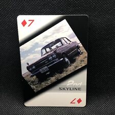 2nd Skyline Nissan Playing Card diamond 7 50th 1957 Limited Japanese F/S