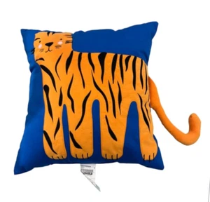 Brand New IKEA NATTHAGER Cushion Blue Tiger 50x50 cm (20x20 ") 605.953.28 - Picture 1 of 2