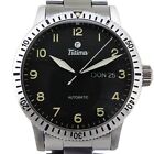 Tutima 631 Fx Automatic Day Date Black Dial Overhauled Men's Used Watch