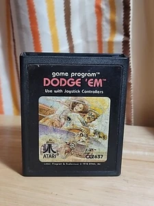 Dodge ' Em - Atari 2600 - Game Cart only - VINTAGE Game Tested - Picture 1 of 5