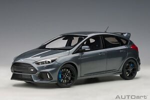 1:18 AUTOart FORD FOCUS RS STEALTH GREY 72954