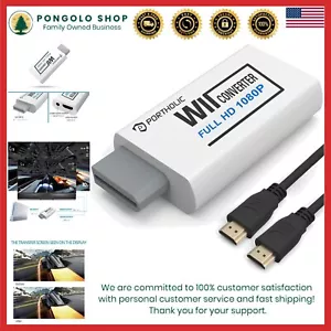 Plug and Play Wii HDMI Converter with Extra Audio Jack - Full HD Experience - Picture 1 of 13