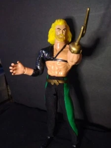 Vintage JLA Total Justice Aquaman Action Figure Hasbro Vintage Hook Hand - Picture 1 of 4