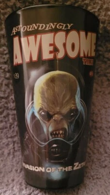 Fallout 4 Cup Glass Astoundingly Awesome Tales #4 Invasion of the Zetans Funky - Image 1 of 4