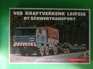 Tatra 813 6x6, Sondermodell,SDV, KVK Leipzig, Plastikbausatz,SDV5215, 1/87, H0, - Bild 1 von 2