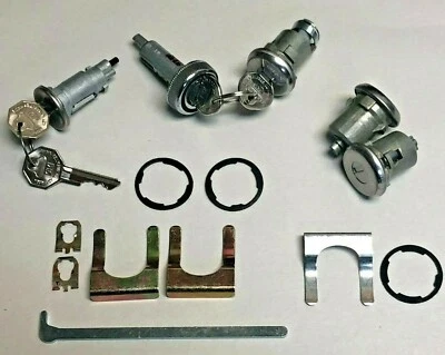 NEW 1968 Buick Skylark, Special & GS Complete OE Style Lock Set-Original GM keys - Image 1 of 4