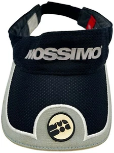 MOSSIMO Golf Visor Adjustable Hook & Loop Strap Navy/Gray OSFA - Picture 1 of 6
