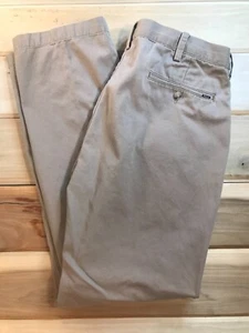 Polo Ralph Lauren Flat Front Khakis Mens 36x32(tag) 31(true) Beige - Picture 1 of 9