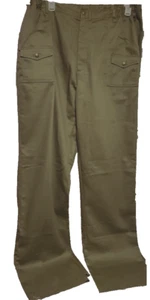New VINTAGE 90s Boy Scouts of America Olive Trousers Pants Size 42 x38 Unfinish - Picture 1 of 12