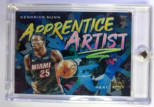 2019-20 Panini Court Kings Apprentice Artist Kendrick Nunn RC #8, Miami Heat