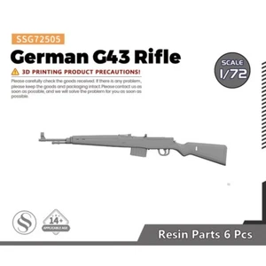 Model Upgrade Parts SSG505 1/72 German G43 Rifle - Picture 1 of 2