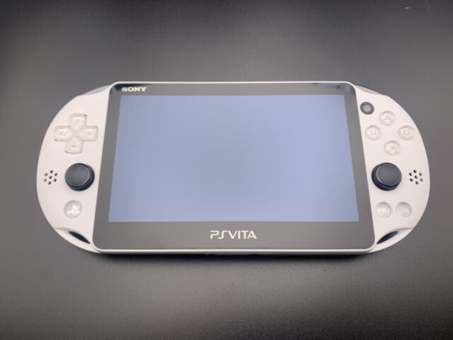 Consola PlayStation PS VITA Modelo Wi-Fi Cristal Blanco PCH-1000 ZA02 Usada