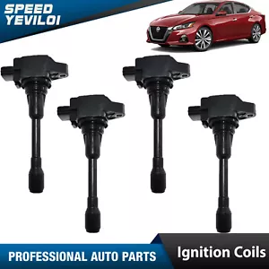 4x Ignition Coil for Nissan Altima Frontier Sentra Versa Cube 1.8L 2.5L UF549 - Picture 1 of 10
