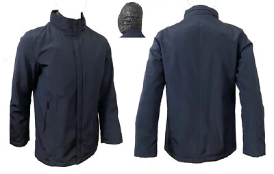 $250 TUMI T-TECH Para hombres Talla S (Pecho ~44") AZUL MARINO Chaqueta Cortavientos Capucha Abrigo Nuevo con Etiquetas Foto 1 de 4